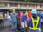 長野県砂防ボランティア　黒川渓流保全工環境整備に参加